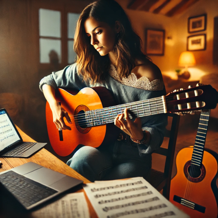 aprender guitarra flamenca online