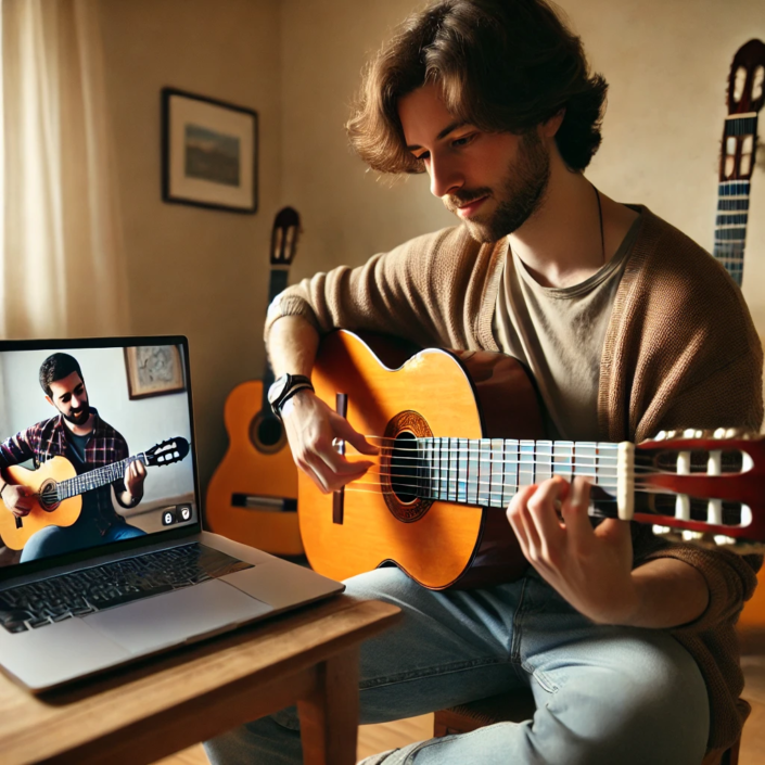aprender guitarra flamenca online