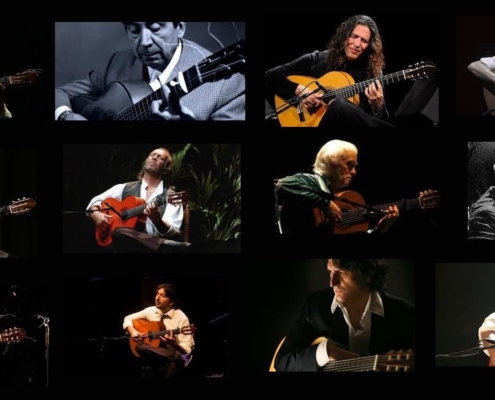 el buen guitarrista flamenco