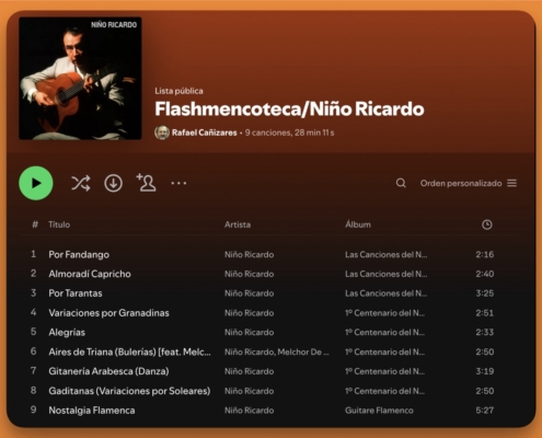 Niño ricardo - Flashmencoteca